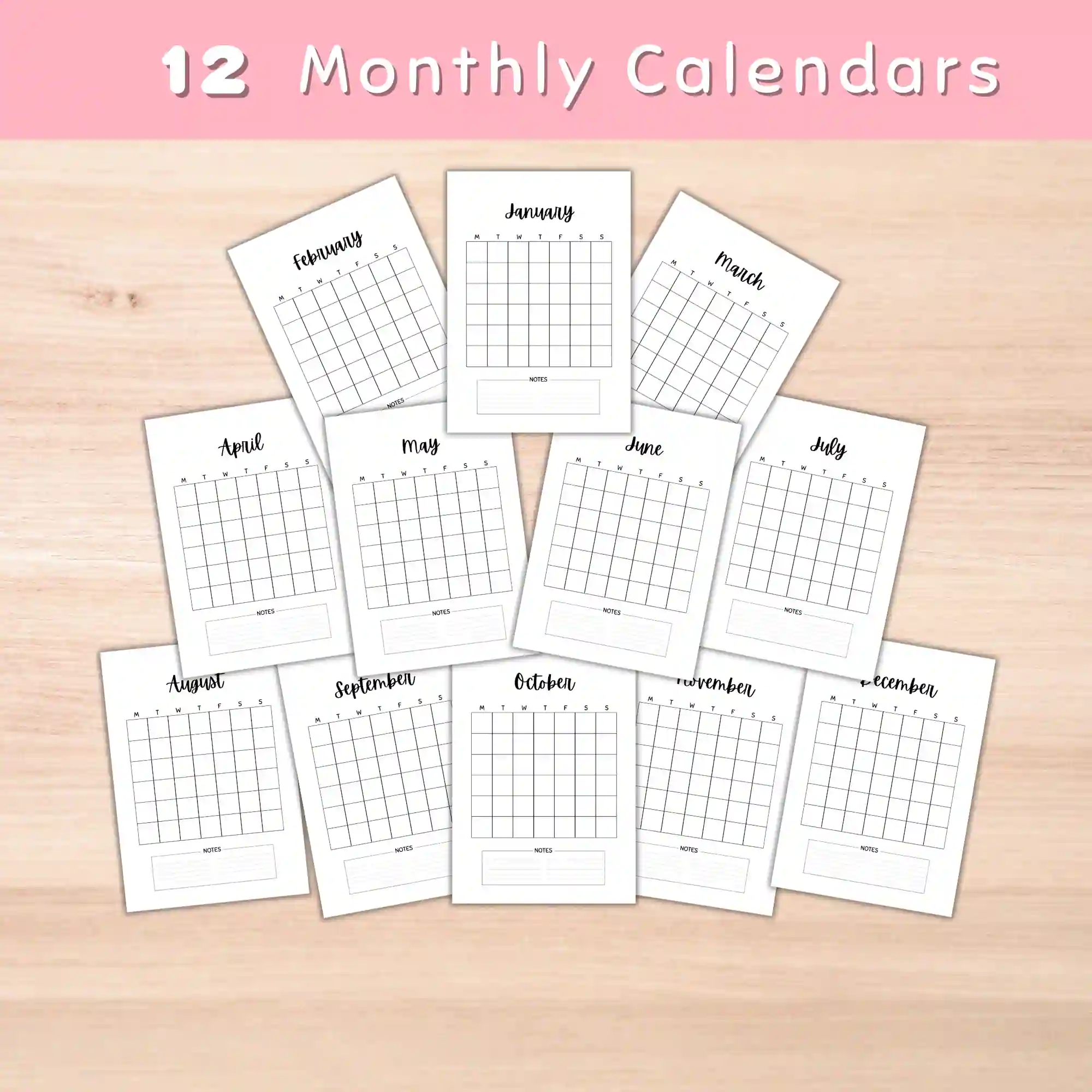 2027 bullet journal printable bundle - image 3