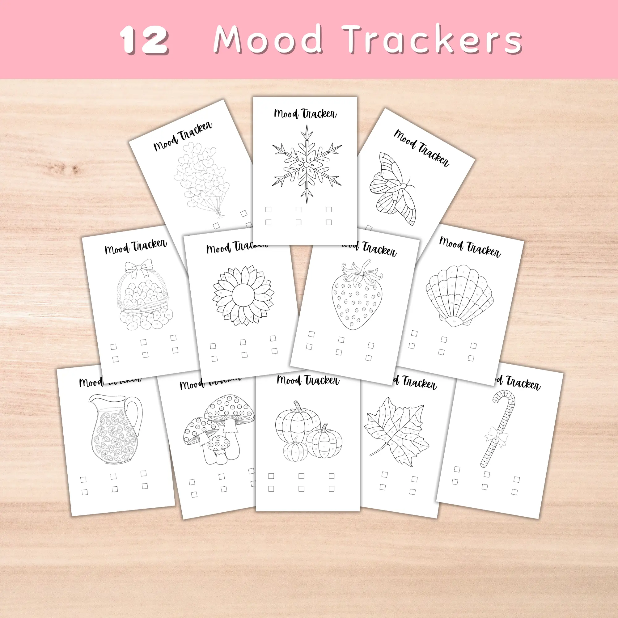 2027 bullet journal printable bundle - image 4