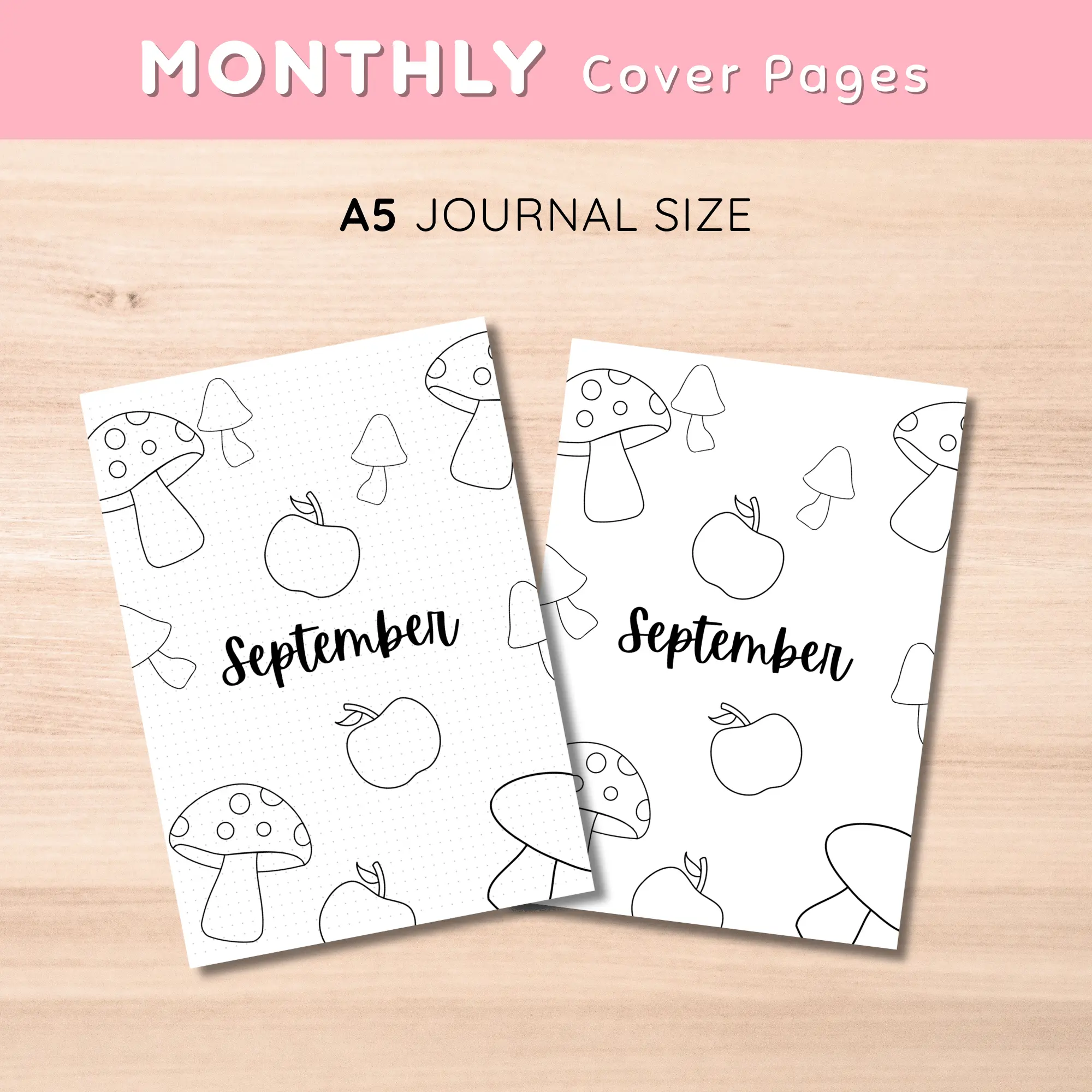 Monthly Cover Page September Mushrooms