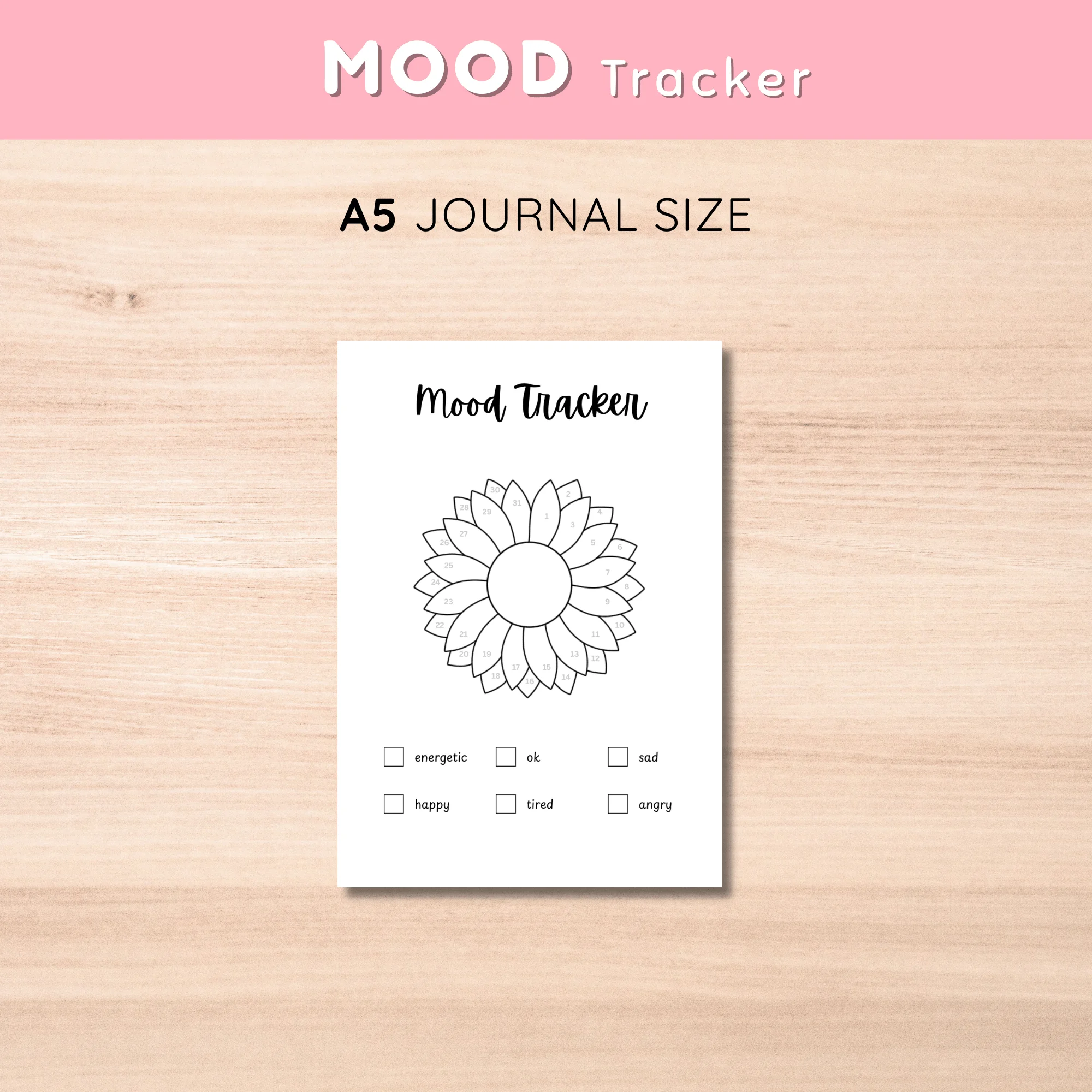 Mood Tracker Flower
